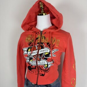 Ed Hardy crop mikina L