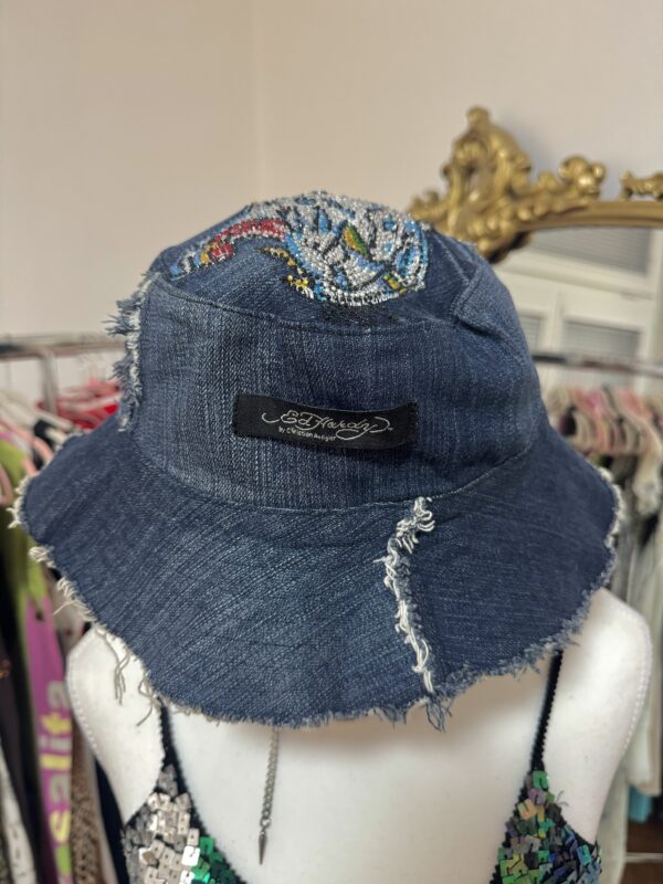 Ed Hardy bucket hat klobouk y2k