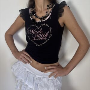 Cottagecore tričko vel M