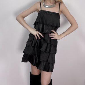 Šaty s volánky vel S/M