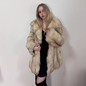 Pravý kožich vel L