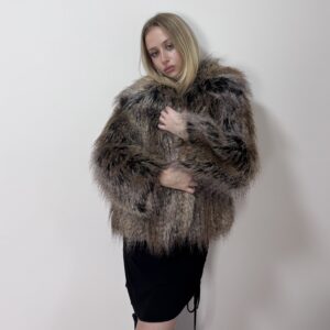 Vintage kožich vel M