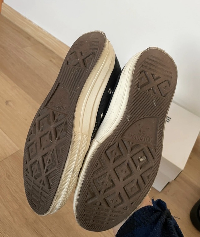 Converse x CDG custom tenisky vel 36,5 - Image 8