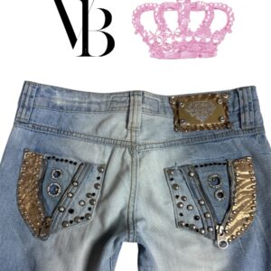 Victoria Beckham y2k džíny XS