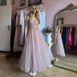 Starorůžové šaty vel XS/S #25