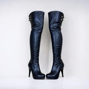 Fur-lined boots size 36