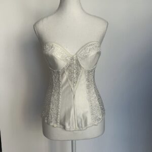 Vintage cottagecore korzet vel S